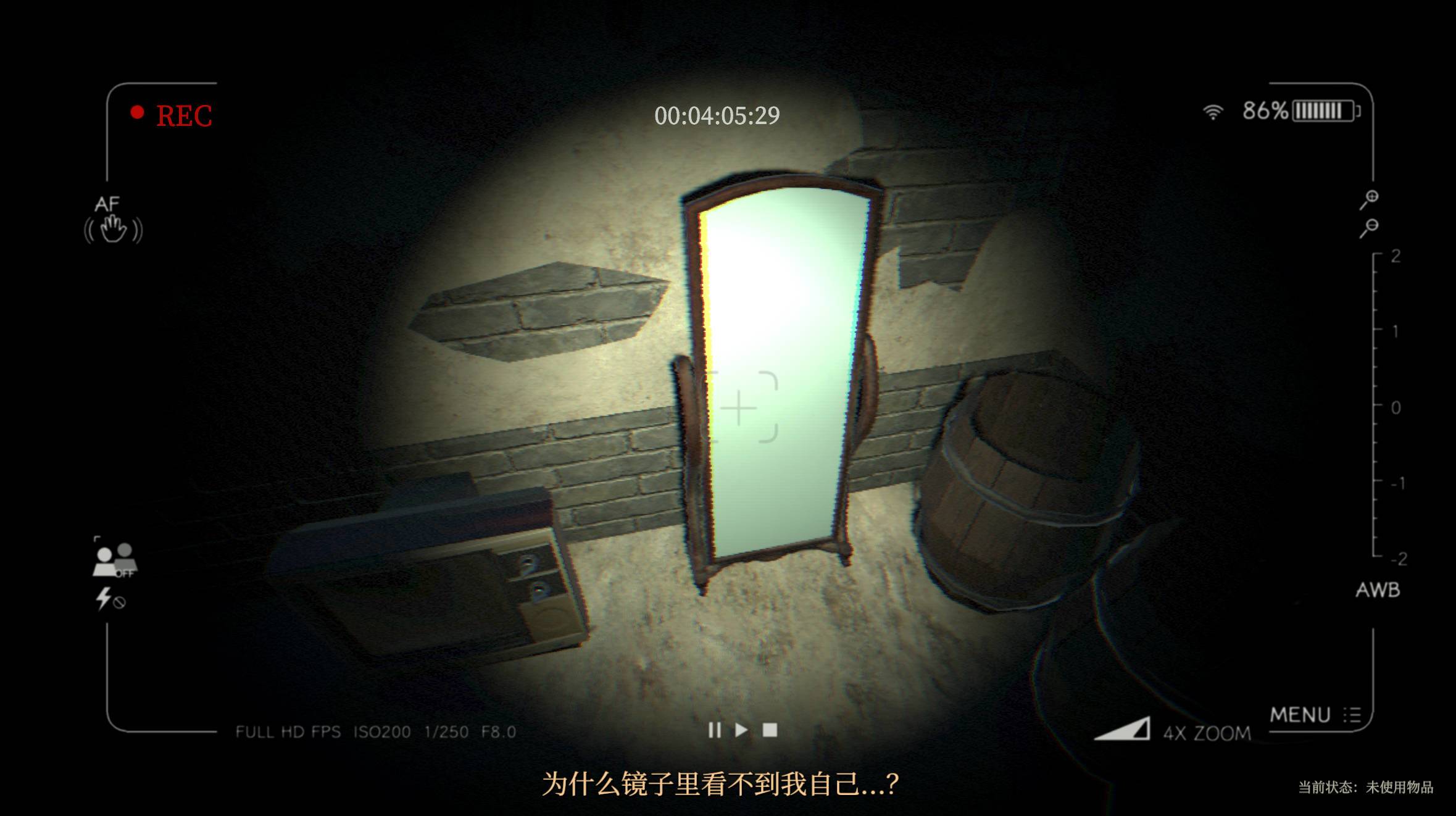 归乡手游DV摄像机解谜画面