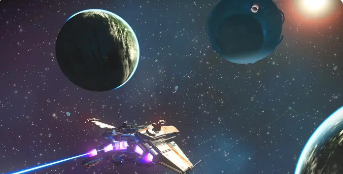 无人深空手游开局未知星球场景图
