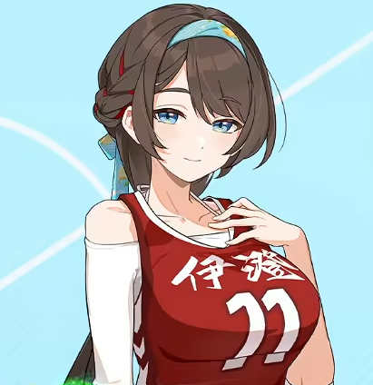 篮球少女飞跃巅峰洛瑶中锋防守图