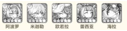 光暗交辉毕业阵容组合说明