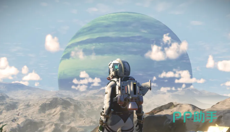 无人深空手游新手教程陌生星球交互按钮界面截图